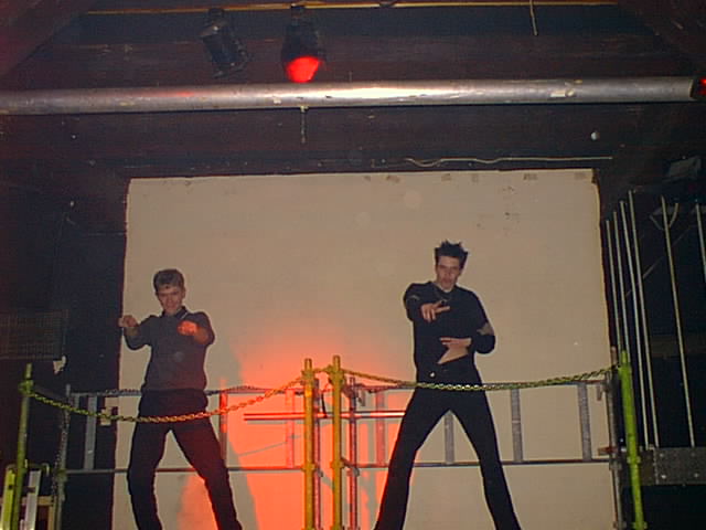 Dancing to the powerful vinyl tunes of Da Hool's Meet Her at The Love Parade at the famous discoteque Pan Club in Copenhagen.