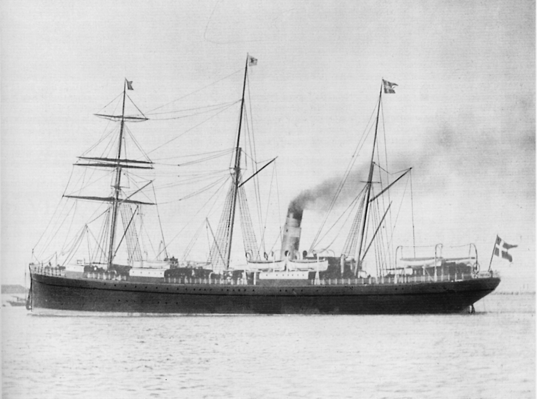 Dampskibet SS Island i 1895.